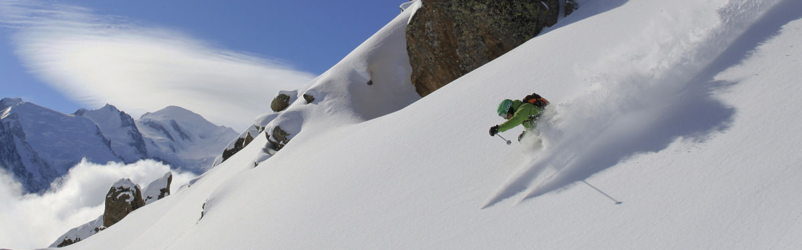 Aurélien Ducroz Freeride Flégère  / OT Chamonix/David Ravanel